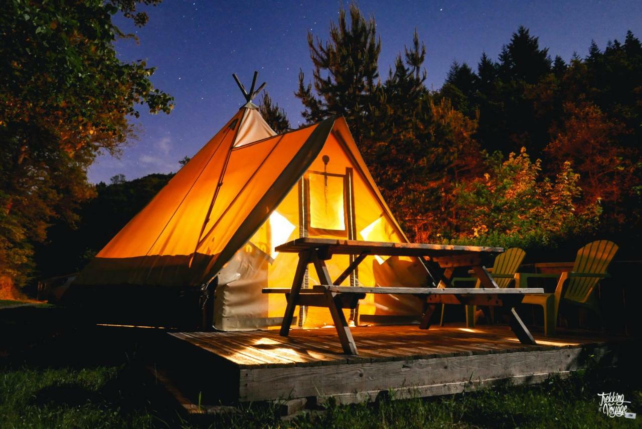 لوكمسبورغ بلجيك Camping Le Canada-Insolite المظهر الخارجي الصورة